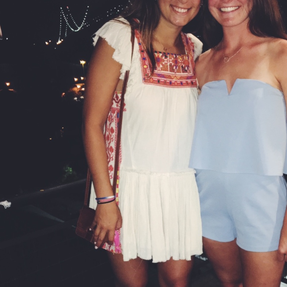 Free people embroidered dress